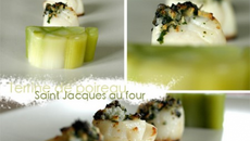 Noix de Saint-Jacques à la coriandre