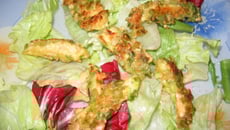 Poulet pané à la moutarde express