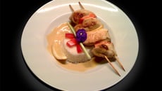 Brochettes de poulet sauce Satay