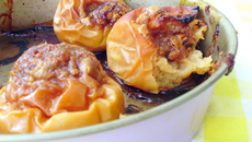 Pommes au four à la pâte de spéculoos