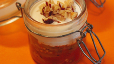 verrine au chèvre