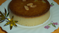 Flan à la noix de coco économique
