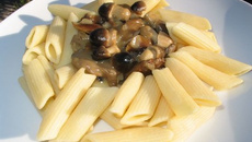 Penne Rigatte au jus de Caillette
