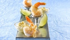 Crevettes croustillantes et sauce crémeuse aux agrumes