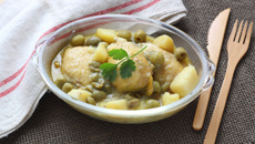 Tajine de poulet citron confit et olives vertes au Cuisine Companion