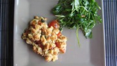 Mon crumble de tomates parmesan