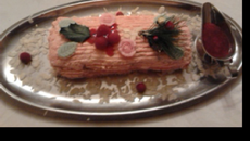 Bûche de Noël à la framboise inratable