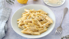 Pâtes au citron et parmesan