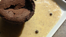 Crème anglaise au poivre