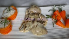 Sot l'y laisse de dinde aux champignons et au Porto