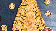 Sapin de Noël à la tapenade verte