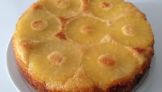 Gâteau ananas caramélisé