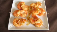 Tapas de crevettes
