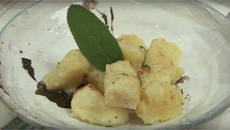 Gnocchi au beurre de sauge