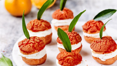 Choux en trompe-l’œil à la Clémentine de Corse