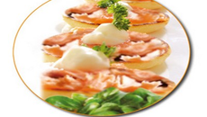 Toast au saumon maison