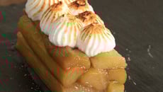 Tarte à la rhubarbe sans pâte