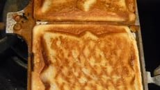 Croque monsieur nutella et banane