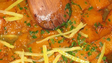 Potiron braisé aux épices