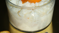 Riz au lait aux zestes d'orange