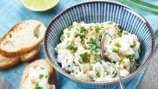 Rillettes de merlu au fromage frais, citron vert et ciboulette