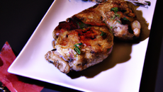 Poulet rôti aux aromates