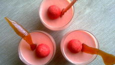 Panna cotta fraise tagada