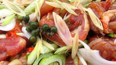 Cochon très parfumé à l'asiatique