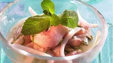 Ceviche de daurade noix de coco
