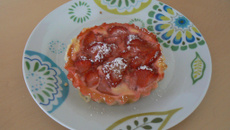 Tartelettes aux fraises maison