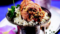 Cuisses de lapin 'indian style'