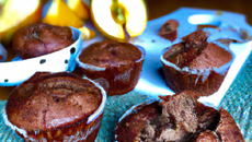 Muffins choco pommes