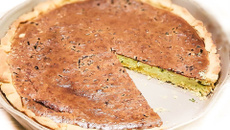 Tarte à l'ail rose de Lautrec sans gluten