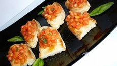 Bruschettas aux tomates