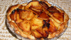 Tarte aux pommes caramélisées