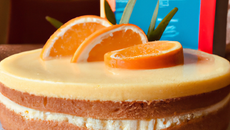 Gâteau à l'orange vanillé