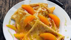 Crêpes comme Suzette à la confiture d'oranges amères Bonne Maman