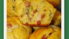 Muffins salés et légers à la farine de maïs