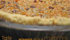 Tarte aux pommes et aux carottes
