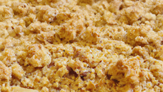 Crumble coing pralin