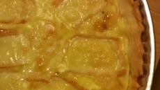 Tarte picarde au Maroilles