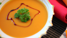 Velouté de carotte-gingembre thaï