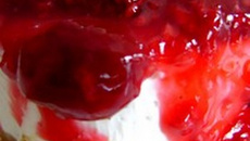 Cheesecake aux framboises sans cuisson