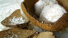 Glace à la noix de coco