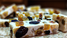 Chinois au nougat et raisins secs !