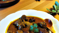 Curry de magret de canard au tamarin