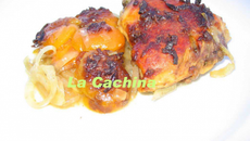 Cuisses de poulet aux abricots