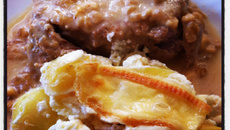 Rôti de porc au Maroilles