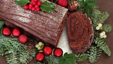 Bûche tout chocolat