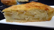 Gâteau gourmand aux poires